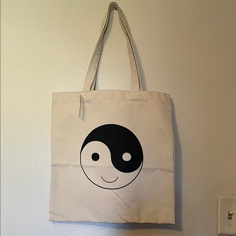 Madewell Cream Canvas Tote Bag